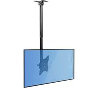 Soporte de techo ajustable para TV, soporte giratorio e inclinable, compatible con la mayoría de pantallas LED de 14 a 42 pulgadas, diseño plegable, ángulo de 30° para una experiencia de visualización