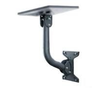 Soporte de techo de metal para Starlink para mini, soporte de barco ajustable con soporte de tubo doblado, soporte de techo gris para exteriores 44 x 11 x 12 cm para configuración marina