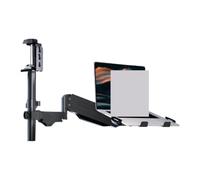 Soporte de Techo for Monitor, con Resorte Gas, Ajustable en Altura