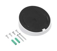 Soporte de techo inclinado para cámaras domo Hikvision DS-1259ZJ, sustituto de 15 grados, ajuste de visión de ABS, montaje en esquina de videovigilancia blanco