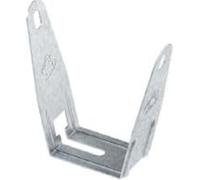 Soporte de techo M10 W = 70 mm de acero inoxidable - Soporte de techo para conducta de cables