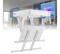 Soporte De Techo Motorizado para TV (Oculto), Soporte De Pared para TV (27-85 Pulgadas), Control Remoto + Ajuste De Ángulo De 90°, Memoria Inteligente/recuperación De Ubicación,58-75inch