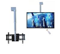 Soporte De Techo Motorizado para TV - Soporte Elevador De TVs Giratorio De 360°, Elevador De TV Motorizado con Control Remoto, Compatible con Televisores LED De 26 A 70 Pulgadas(150cm)