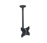 Soporte de Techo para Monitor Pantalla LCD LED TV 23-42" Rotativo Negro/Plateado