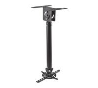 Soporte de Techo para Proyector 20Kg 360º (Negro) - AISENS