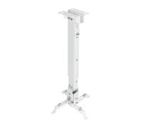 Soporte de Techo para Proyector Inclinable Regulable Altura Máx 20 K Blanco Tooq
