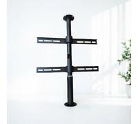 Soporte de Techo para TV LCD con Marco Giratorio de 360 Grados, Compatible con Pantallas LED de 32 a 75 Pulgadas(170-205cm)