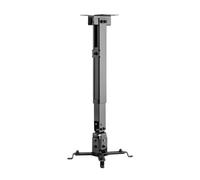 AISENS CWP01TSE-047 - Soporte de Techo/Pared para proyector, Color Negro