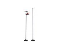 Soporte de techo telescópico Dedra N1106, altura de elevación 115-290 cm, capacidad de carga 30 kg, construcción robusta, manejo cómodo, placas de presión inclinables, ajuste de altura telescópico