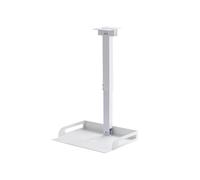 Soporte de Techo Universal con Bandeja para Proyector/Cámara. Altura Ajustable. Enrutamiento de Cables en el Tubo. Montaje en Pared/Techo.