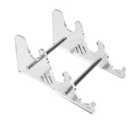 Soporte de teclado de soporte de teclado de acrílico para escritorio | Soporte de teclado de alta calidad y ergonómico con ángulo de inclinación para una mejor postura, ideal para la oficina,