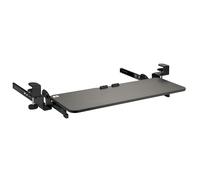Maclean MC-462 Soporte de Teclado Montaje Bajo Escritorio, Ajustable, máx. 5kg, 67x24cm