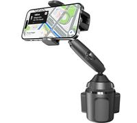 Soporte de teléfono APPS2Car para coche, ajuste multibola, brazo largo, operación una mano, compatible iPhone, Samsung, Google, Ford F-150 Model Y