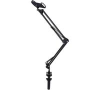 Soporte de teléfono con brazo articulado para escritorio, rotación dual de 360 grados, soporte universal para tableta