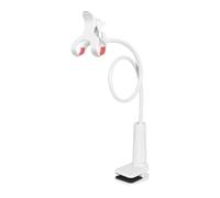 Soporte De Teléfono Con Cuello De - Soporte De Clip Ajustable | Soporte De Clip Para Teléfono - Para Reproducir En La Noche Y Ver Videos | Brazo Plegable, Abrazadera Sólida
