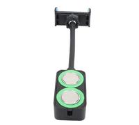 Soporte de Teléfono con Imanes Dobles para Máquina de Coser Soporte Ajustable de Cuello Flexible de 360 Grados Plástico Duradero Ligero 1 Unidad