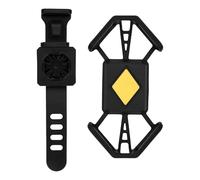 Soporte de teléfono de bicicleta - Grip de absorción de choque de silicona, soporte antideslizante, dispositivo de instalación fácil para hombres adultos | Seguro de la bicicleta móvil Stand para