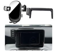 Soporte de teléfono de coche para Mercedes Benz Clase CLA/GLA, accesorios de automóvil [solo para 2014 CLA y 2015 GLA pantalla de 5.8 pulgadas] [7/8 pulgadas no utilizable] [bloqueo automático manos