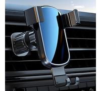 Soporte de teléfono de coche para Skoda Yeti Superb Octavia Fabia Kodiaq, montaje de gravedad giratorio de 360°, soporte de teléfono de coche, rejilla de ventilación, con abrazadera de aleación