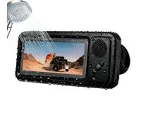 Soporte De Teléfono De Ducha - Impermeable/Antiniebla Y Seguro - Soporte De Telephsone De Ducha Visible De 360 ° - Soporte De Teléfono De Ducha Para Mejor Calidad De Sonido - Espejo De Sala