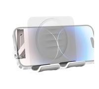 Soporte De Teléfono De Mesa - Base De Montaje En Pared De ABS Negro, Soporte Impermeable Ajustable, Teléfono Inteligente Manos Libres | Área De Pared De Ducha, Estante De Mesita De Noche, Zona