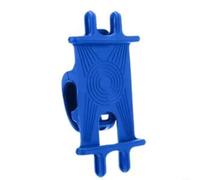Soporte de teléfono de silicona antideslizante para bicicleta todoterreno | Correas ajustables con múltiples agujeros, se adapta a varios diámetros de tubo, soporte seguro del vástago del manillar