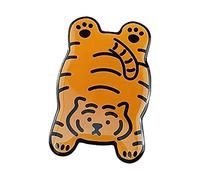 Soporte de teléfono decorativo flexible ligero tigre de dibujos animados acrílico airbags epoxi teléfono telescópico clip titular para tomar foto D 1 unids