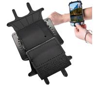 Soporte de teléfono en ejecución | Soporte de teléfono de pulsera ajustable y flexible,Brazalete giratorio universal de 360° compatible con smartphones de 4.7 a 7.2 pulgadas, ideal de pulgada