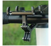 Soporte de teléfono específico para bicicleta de carretera con sistema de pernos para teléfonos inteligentes de 4.7-7 pulgadas, marco de aleación de aluminio, ligero (A: 90 grados)