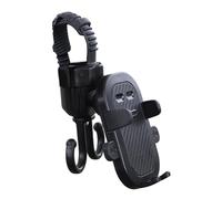 Soporte de teléfono genérico para el Cochecito - Ganchos de Bolsas para Cochecito de bebé - Ganchos de de supermercado para Paraguas de Bolsas, Soporte para Smartphone 2 en 1