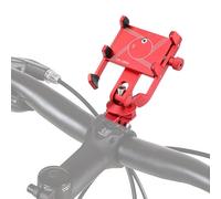 Soporte de teléfono giratorio para bicicleta, soporte de teléfono para manillar, soporte de teléfono para scooter, pinza reutilizable para cámara de motocicleta, accesorios de bicicleta para hombres y