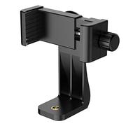 Soporte de teléfono inteligente con clip de trípode ajustable para teléfonos inteligentes, perfecto para palos de selfie y monopiés, soporte de teléfono inteligente, clip de montaje de abrazadera
