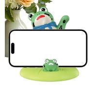 Soporte de teléfono lindo, soporte de teléfono lindo para escritorio | Accesorios de escritorio rana Soporte de teléfono móvil animal,Accesorios de escritorio rana, soporte de teléfono amus