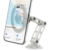 Soporte De Teléfono Magnético De Ventosa Genérico,Rotación 360 De Aluminio - Soporte De Teléfono Magnético Accesorio Coche, Para SUV Camping-Car Camión Sedan Tablero De Datos Viajes