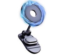 Soporte de teléfono magnético para coche,Soporte de teléfono - Soporte plegable para teléfono de coche con rotación de 360 grados | Soporte de teléfono universal para tablero de instrumentos