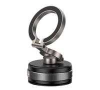 Soporte de teléfono magnético, soporte magnético para teléfono de coche | Rack de teléfono inteligente giratorio de 360 grados - Fuerte agarre plegable Elegante soporte de teléfono GPS GPS para el