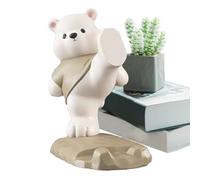 Soporte de Teléfono Mono para Escritorio Oso Mono Articulaciones Móviles