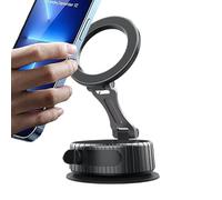 Soporte De Teléfono Móvil De Vacío Magnético - Soporte De Teléfono Móvil De Fuerte Succión Suppórt Del Coche, Suppórto Universal Plegable Ajustable Para Smartphone Tablero De Coche