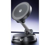 Soporte de teléfono móvil para Coche, Soporte de vacío para Coche con función de Carga, Cargador de Coche inalámbrico de 15 W, Soporte magnético Compatible para iPhone 16/15/14/13/12