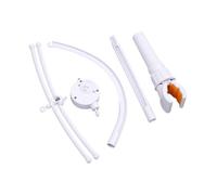 Soporte de teléfono móvil para cunas de bebé Diseño rotativo seguro para bebés soporte de teléfono móvil colgante accesorios de juguete fácil instalación rápida soporte de juguete para cuna de bebé