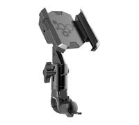 Soporte de teléfono móvil para motocicleta, soporte de teléfono en manillar para motocicleta, soporte de teléfono de ciclismo a prueba de golpes, pinza de teléfono móvil - Soporte de manillar para