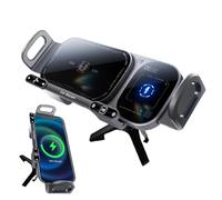 Soporte De Teléfono Móvil Para Rejilla De Ventilación, Cargador De Coche Automático | Soporte De Teléfono Móvil Para Salida De Aire Del Coche | Soporte De Navegación Inteligente En Rotat