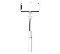 Soporte de teléfono móvil - Pole retráctil de Selfie Stick | Huella de Mano de luz de Viaje Accesorio de grabación de Video, Colores Gym Desk Vlogging Fotograf
