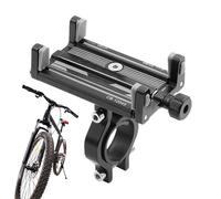 Soporte de teléfono para bicicletas - Estación de acoplamiento para teléfono para bicicletas, diseño de 4 garras de aleación de aluminio | Soporte giratorio de teléfono de bicicleta de 360 °, soporte