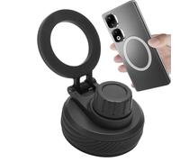 Soporte de teléfono para botella de agua para gimnasio, tapa de repuesto para botella de agua, suministros de taza de diseño humanizado portátil para gimnasio, videollamadas, filmación, ciclismo, ver