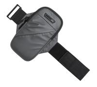 Soporte de teléfono para brazalete de carrera, correa de deporte de PU de 7,87 pulgadas, tejido cuadriculado ligero y transpirable, soporte cómodo unisex para teléfonos móviles de 7,2 pulgadas y menos