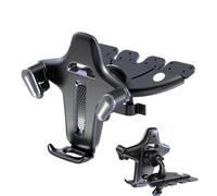 Soporte De Teléfono Para Coche | Con Ranura Musical Ajustable Y Sujeción Automática,Porta Teléfono De Automóvil Rotación 360 Grados | Para Camión Sedán SUV Vehículos Hombres Mujeres Viaje Por Carreter