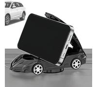 Soporte de teléfono para coche | Soporte de teléfono con forma de coche | Universidad automática para consola central, cuna de soporte ajustable antideslizante para el tablero del vehículo