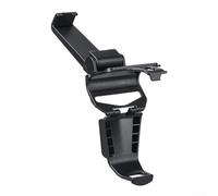 Soporte de teléfono para controlador de juegos, soporte móvil plegable retráctil, ángulo ajustable para iPhone para Samsung para Android, accesorio portátil de agarre ABS para juegos en negro
