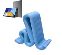 Soporte de teléfono para escritorio, soportes de escritorio para smartphone, soportes de cuna para tableta, soporte para smartphone en forma de onda, estación de visualización de medios de escritorio